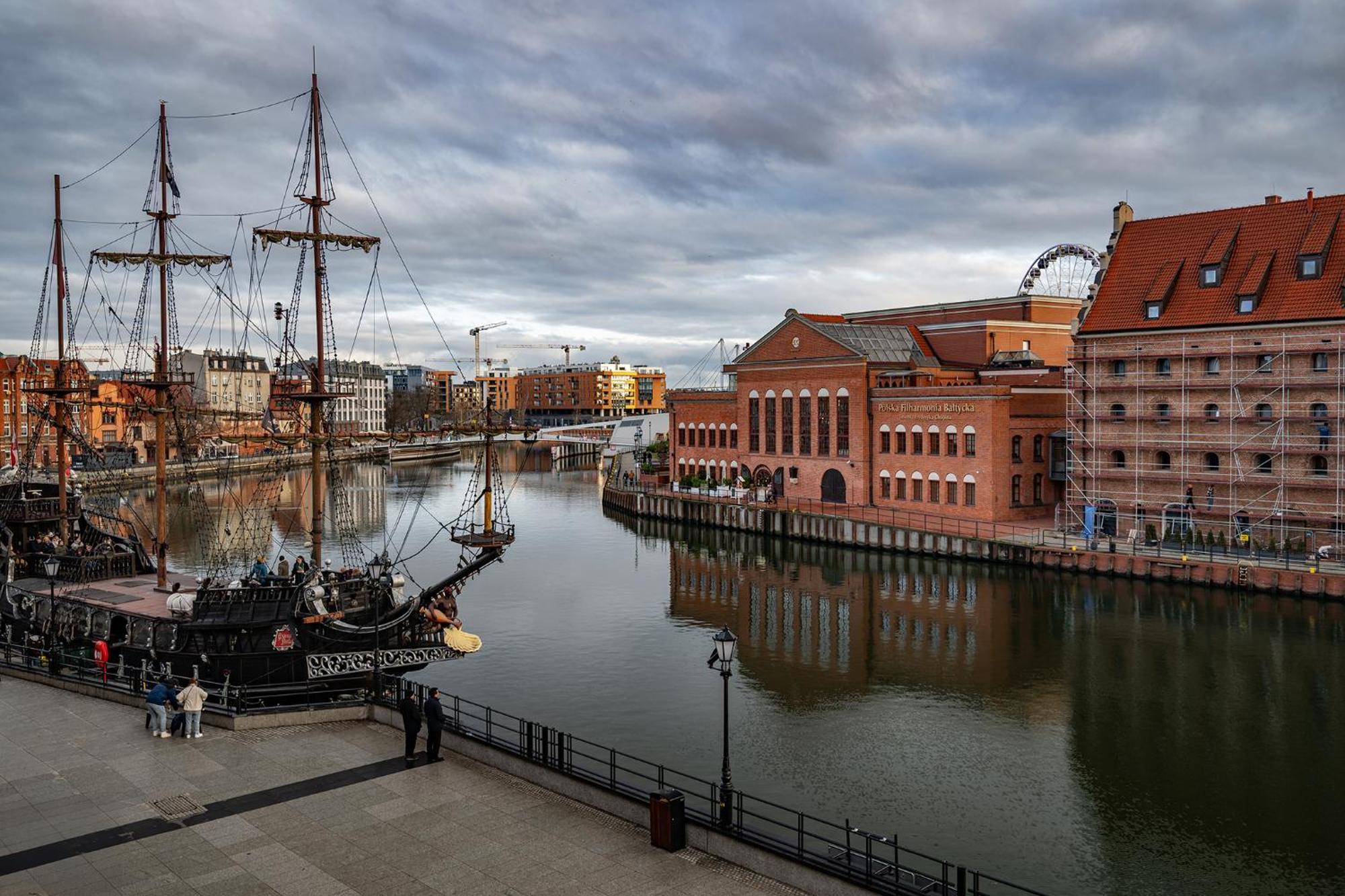 Motlawa River Apartment Gdańsk Kültér fotó