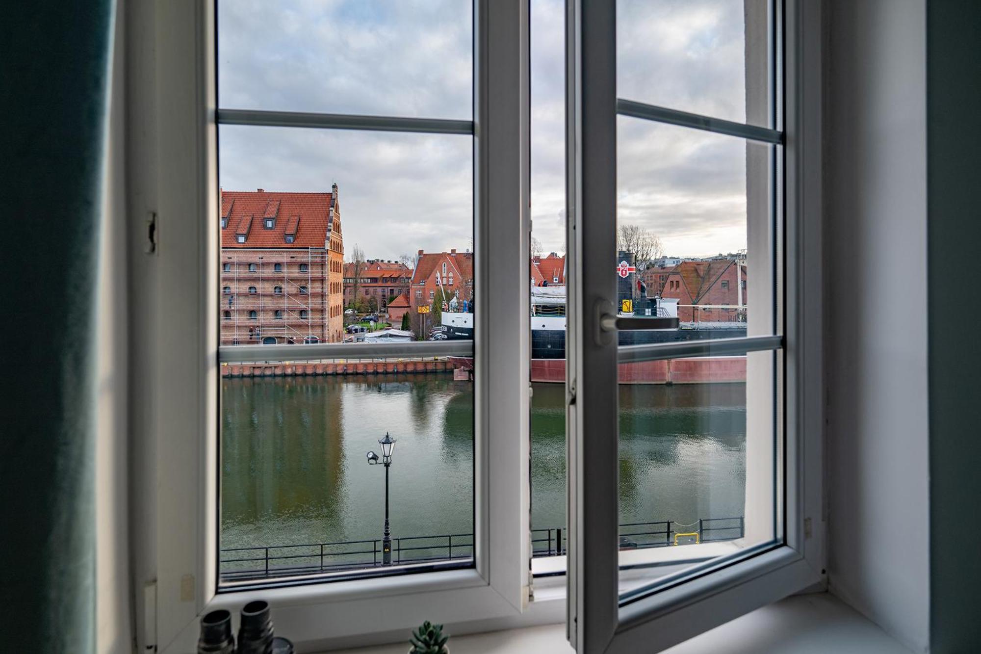 Motlawa River Apartment Gdańsk Kültér fotó