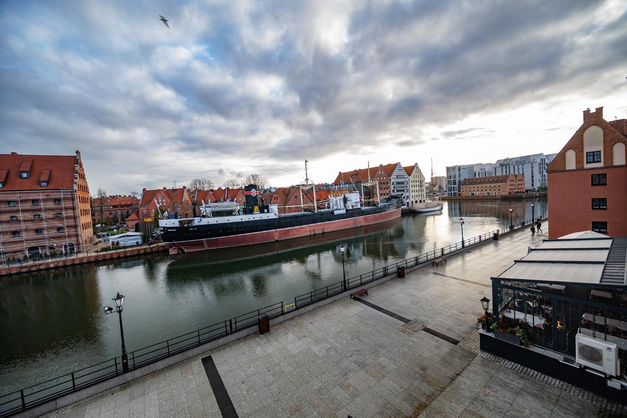 Motlawa River Apartment Gdańsk Kültér fotó